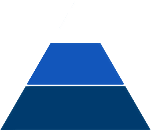 ピラミッドの中部